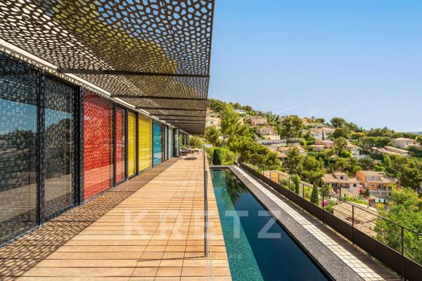 Villa Rudy Ricciotti vue mer exceptionnelle