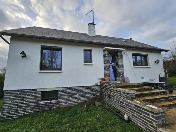 Maison 75m2 et Hangar de 120m2 sur terrain de 3260m2