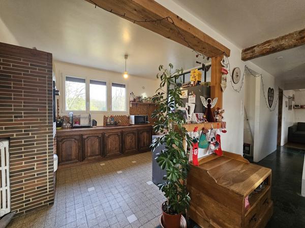 Maison 75m2 et Hangar de 120m2 sur terrain de 3260m2