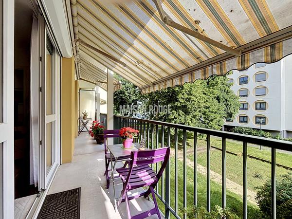 Bréquigny - Appartement traversant avec grand balcon plein sud !