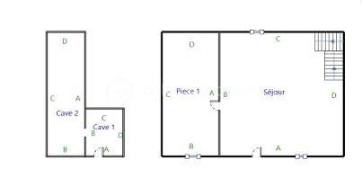 Maison de village de 93 m²