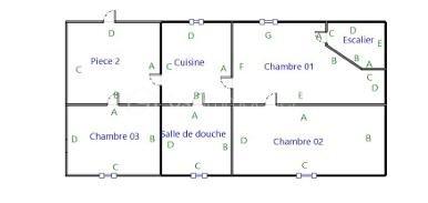 Maison de village de 93 m²