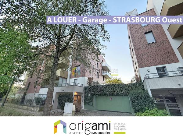 STRASBOURG Ouest - Garage en sous-sol