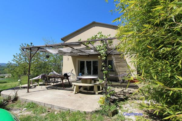 A Vendre Maison 133m2 avec vue imprenable à Vernoux en Vivarais