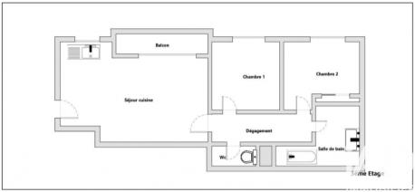 Appartement à vendre 3 pièces 52 m² Marly-le-Roi