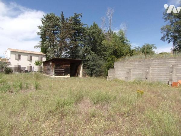 Parcelle terrain à bâtir 1306 m² BAGNOLS SUR CEZE