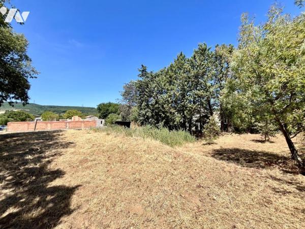Parcelle terrain à bâtir 1306 m² BAGNOLS SUR CEZE