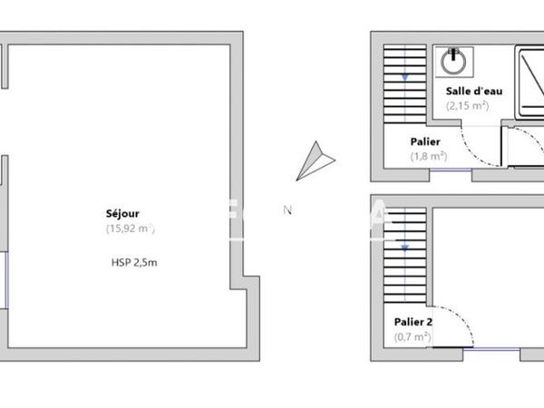 Location Maison 2 pièces 53.64 m² - 23 RUE DE LA CLOUTERIE Chartres 28000