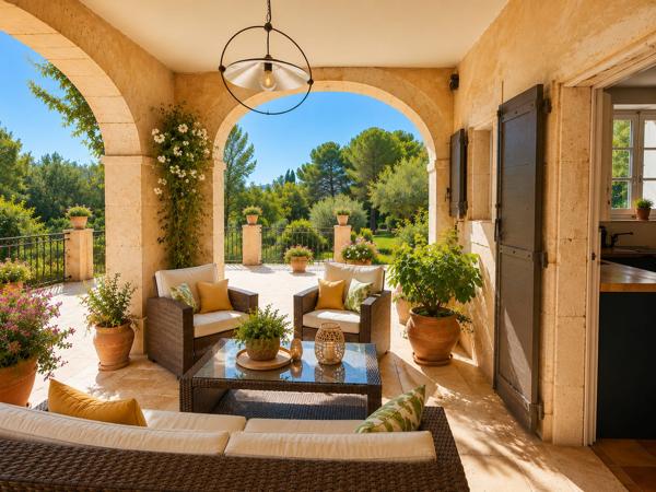 L'AME D'EOURES - BASTIDE PROVENCALE - 362 m² sur 1 hectare de terrain - Piscine - Garage