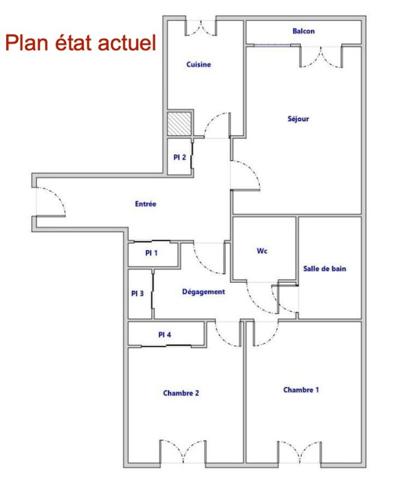 Vente / Appartement T3 à Rouen (76000)