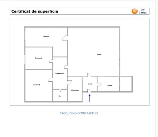 Appartement à vendre, 5 pièces, de 86 m² pour une famille qui aime l'espace ou pour un bel investissement locatif