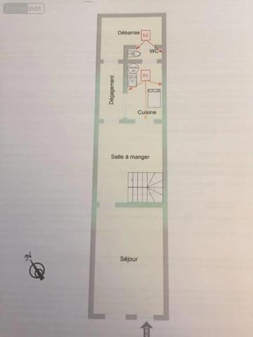 Achat - Maison Châtillon-sur-Indre 36700 6 pièces 77 m 2 280 m 2