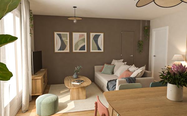 Appartement à vendre    3 pièces • 61 m2 Pessac