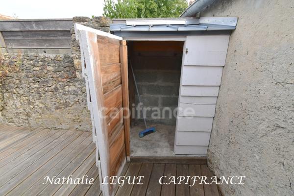 85 BOUIN VENDEE entre CHALLANS, NOIRMOUTIER et PORNIC Maison 58 m²  meublée à louer de suite 3 pièces ,1 chambre, terrasse en bois