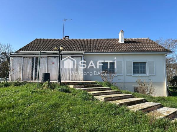 Pavillon sur sous-sol intégral avec fort potentiel