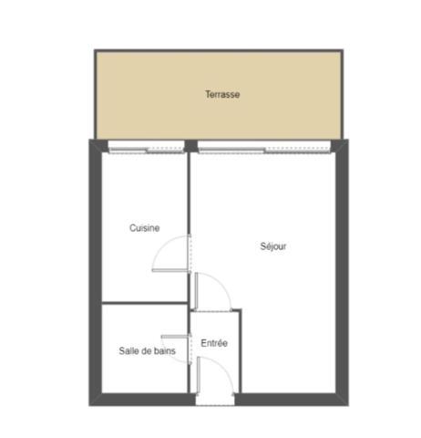 2346 - STUDIO A DEUX PAS DU PORT 