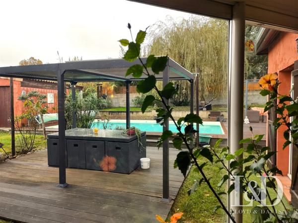 Maison Plain-pied – Secteur prisé Lavaur – Piscine chauffée – Jardin cosy - SdE récente