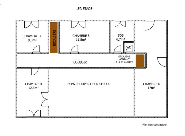 Maison 7 pièces - 200 m² Bien prestige