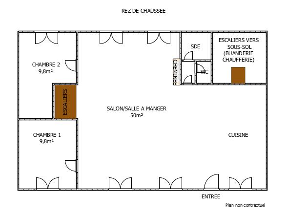 Maison 7 pièces - 200 m² Bien prestige