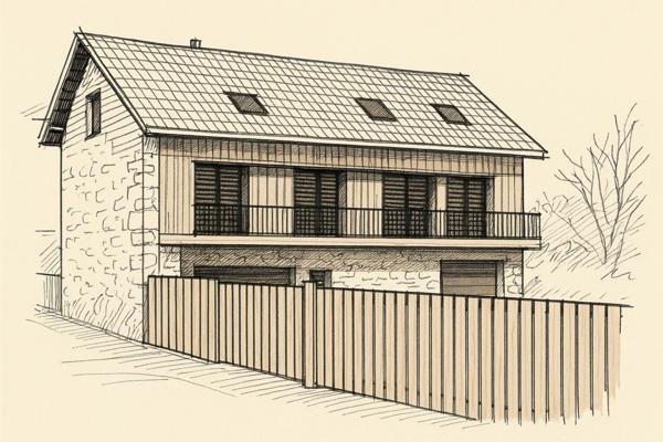 Appartement à vendre 1 pièces CHAPAREILLAN (38) - Plateau a aménager en Triplex de 160 M2 avec terrasse, jardin et garage