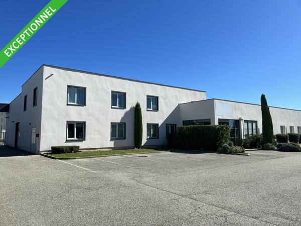 Bâtiment de bureaux et entrepôt à vendre à Valence parking sécurisé