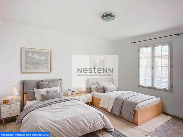 A Vendre - Maison Leuville Sur Orge 153 m² environ - 7 pièces - 5 chambres - Terrain 558 m² - Jardin - Terrasse - Proche N20 _ N104 , Commerces