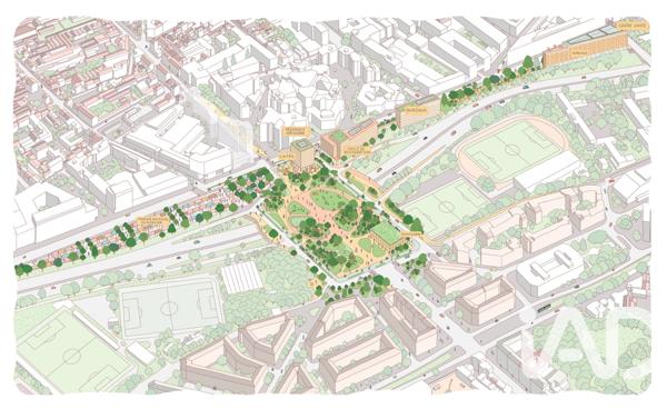 Parking à vendre 12 m² Paris 20