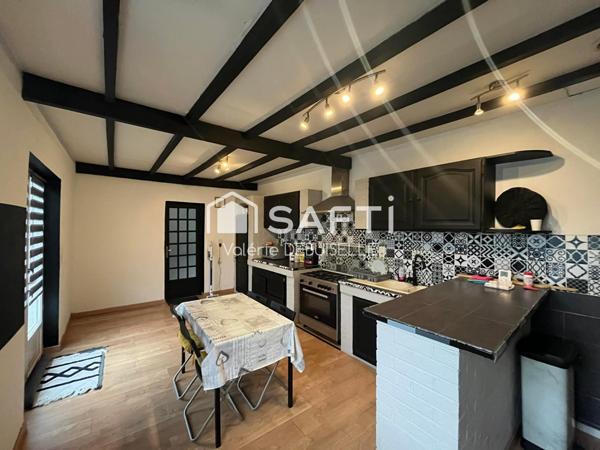 Maison atypique surprenante avec de beaux volumes 176 m²