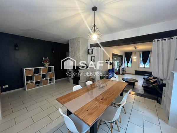 Maison atypique surprenante avec de beaux volumes 176 m²