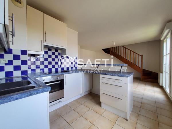 centre ville duplex de 2 pièces garage