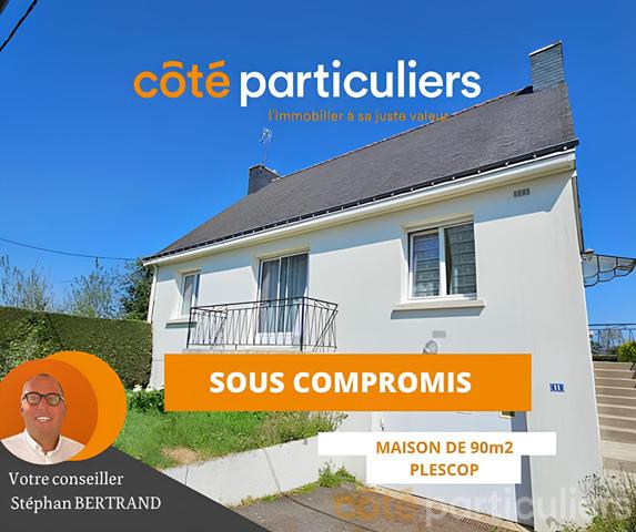 Vente Maison95 m² - 5 Pièces - Plescop (56890)