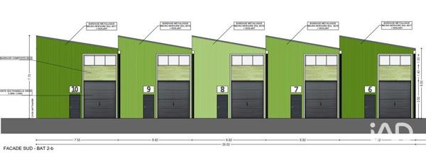 Local d’activité à vendre 116 m² Chevry-Cossigny