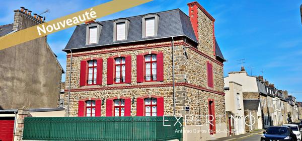 Saint-Brieuc (22000) Maison bourgeoise rénovée 254 m² – 7 chambres – Quartier Saint-Michel Saint-Brieuc,