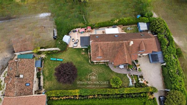 DEUX MAISONS INDÉPENDANTES – ENVIRON 200 M² – TERRAIN 920 M²
