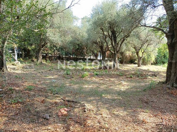 Terrain à bâtir Grasse 846 m2, beau secteur de Saint Antoine