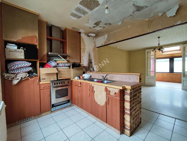 Maison à vendre à Naizin centre bourg - 3 chambres - sous-sol - 10 minutes de Pontivy et Locminé