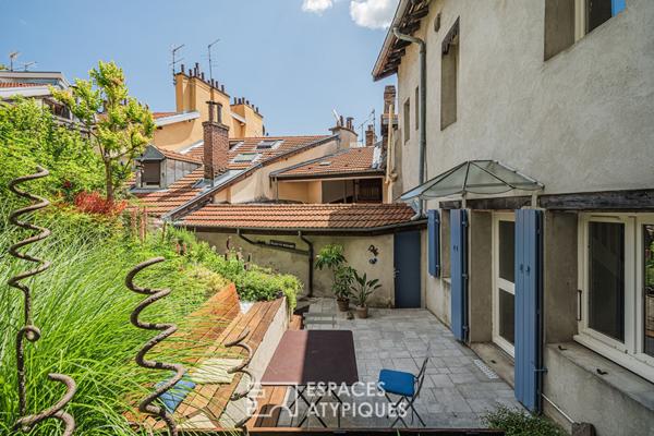 Triplex d’exception avec jardin sur les quais de l’Isère