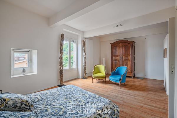 Triplex d’exception avec jardin sur les quais de l’Isère