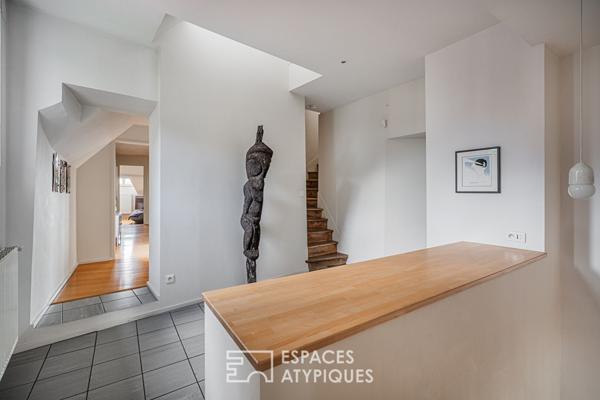 Triplex d’exception avec jardin sur les quais de l’Isère