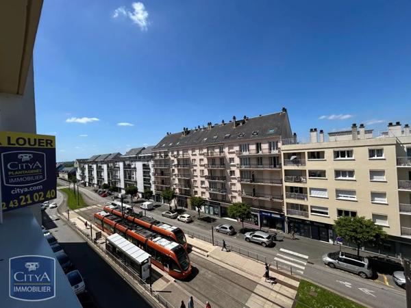 Appartement à louer 2 pièces 41.96m² Le Mans (72000)