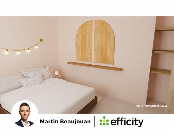 Appartement 3 pièces - 58 m² Exclusivité efficity