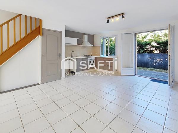 Duplex T3 lumineux avec jardin intimiste