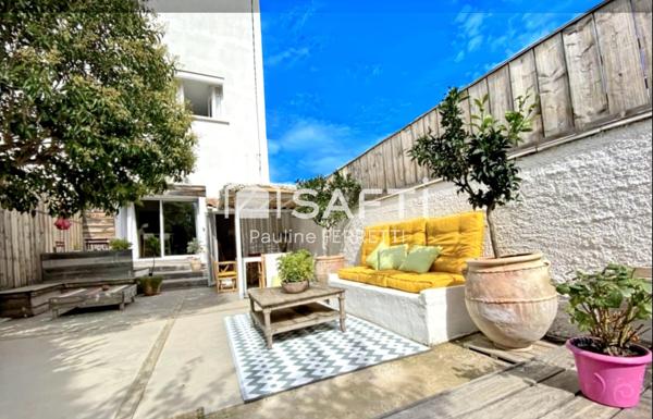 Maison 6 pièces- 175m2 avec jardin et stationnements privés