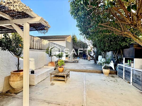 Maison 6 pièces- 175m2 avec jardin et stationnements privés