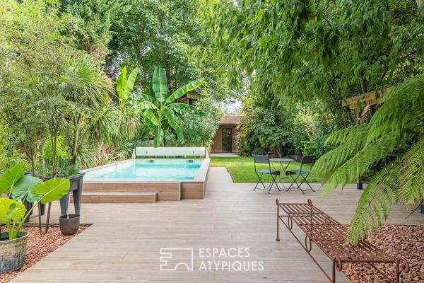 Maison familiale avec jardin à la barrière de Pessac