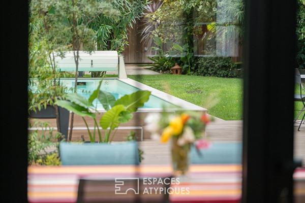Maison familiale avec jardin à la barrière de Pessac