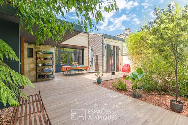 Maison familiale avec jardin à la barrière de Pessac