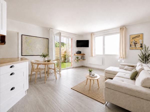 Charmant 3 pièces rénové avec terrasse – Quartier agréable et familial de La Plaine Saint-Denis