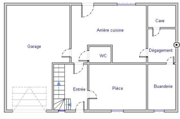 Pavillon 3 chambres sur terrain de 650m2