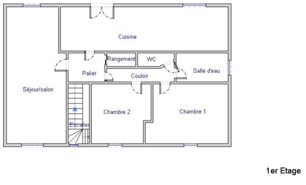 Pavillon 3 chambres sur terrain de 650m2